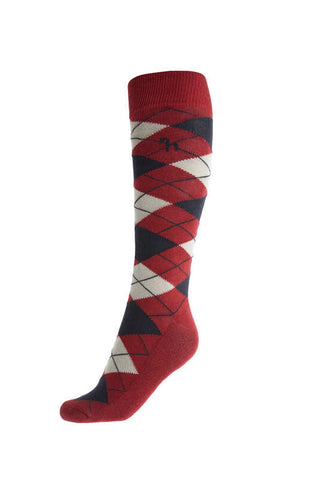 Horze Alana Checked Winter Riding Socks