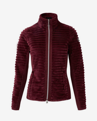 Horze Della Women's Striped Fleece Riding Riding Jacket